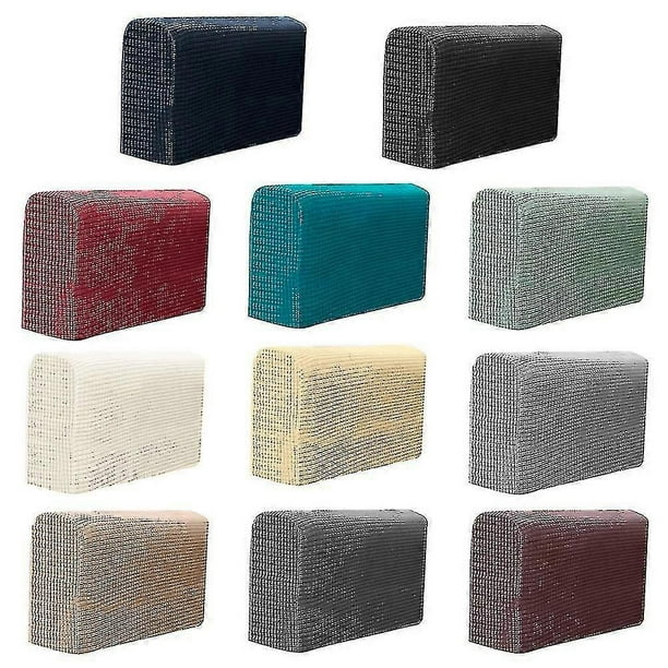 2 Pcs Sofa Furniture Armrest Covers Couch Chair Arm Protectors Stretchy For Home -suzuka