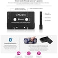 thumbnail image 3 of Aluratek Universal Bluetooth Audio Cassette Receiver with Built-in Battery for Car, Boombox, Stereo, RV (ABCT01F), Black, 3 of 5