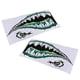 thumbnail image 2 of 2x pieza 2 Etiquetas Adhesivas l Tiburón Kayak Car Truck Graphics Accesorios de Bricolaje - Autoadhesivo E Impermeable shamjiam Tiburón kayak Pegatina, 2 of 9