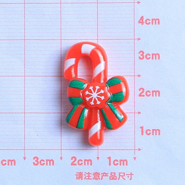10 Uds. Nuevo Mini Kawaii serie navideña muñeco de nieve resina parte posterior plana álbum de recortes joyería Diy accesorios de horquilla decorar artesanía