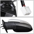 thumbnail image 3 of DNA Motoring Powered Adjustment Heated Left Side Mirror for 2016-2017 Toyota Tacoma, Driver, 3 of 4