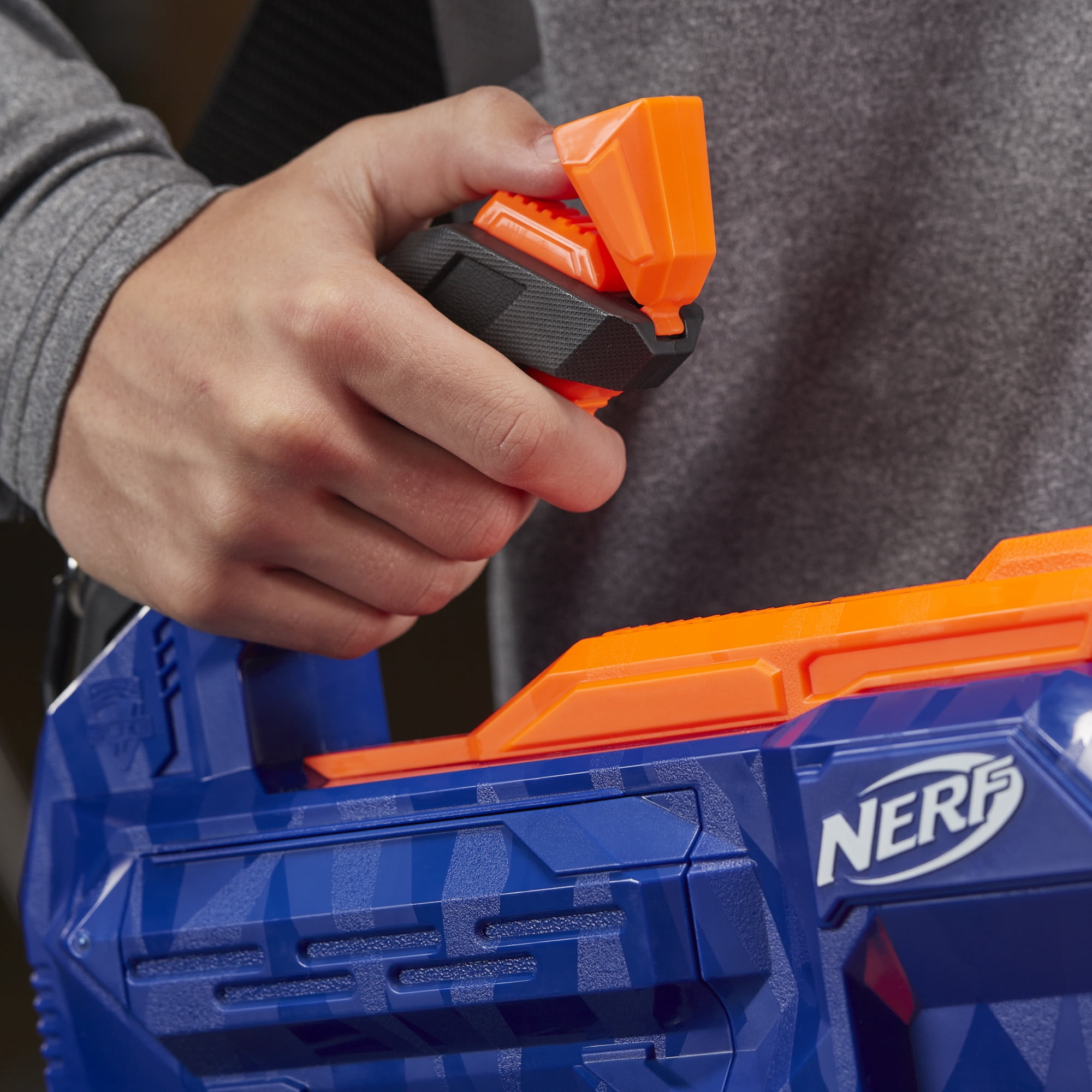 NERF Elite Titan CS 50 Blaster With 50 Official Darts Ages 8+ Toy Gun