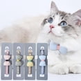 thumbnail image 1 of Flmtop Collier pour Chat Design Nœud Papillon Toucher Confortable Collier Ajustable pour Animaux de Compagnie Bleu Ciel, 1 of 9