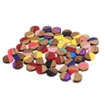 thumbnail image 1 of 50Pcs Round Wood Patch, Simple To Use Round Resin Slices Exquisite Craftsmanship  For DIY Decoration Accessories For DIY Supplies, 1 of 8