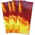 thumbnail image 3 of Kitchen Towels Fire Dragon Pattern Cleaning Towel Absorbent Hand Towels Tea Towels for Home Restaurant Dish Clean 28" x 18", 6PCS, 3 of 7
