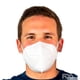 thumbnail image 3 of Cubrebocas Blanco Mascarilla Tela 10 pzas KN95 KN95, 3 of 6