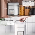 thumbnail image 3 of Mini Rice Cooker 2 Cups Uncooked,1.2L Portable Rice Cooker, Travel Rice Cooker Small for 1-2 People, Personal Rice Cooker, Food Steamer, Multi-cooker for Brown Rice, White Rice, Soup,, 3 of 7