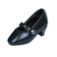 thumbnail image 3 of Almencla BJD Doll Dress Shoes Stylish Dress up Casual Retro Fashion Comfortable Square Toe, Mid Heel Shoes for 1/4 Figures Accessories black, 3 of 8