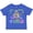 Royal Blue, variant on Palm Bay Florida Cute Swimming Manatee Boys or Girls Toddler T-Shirt