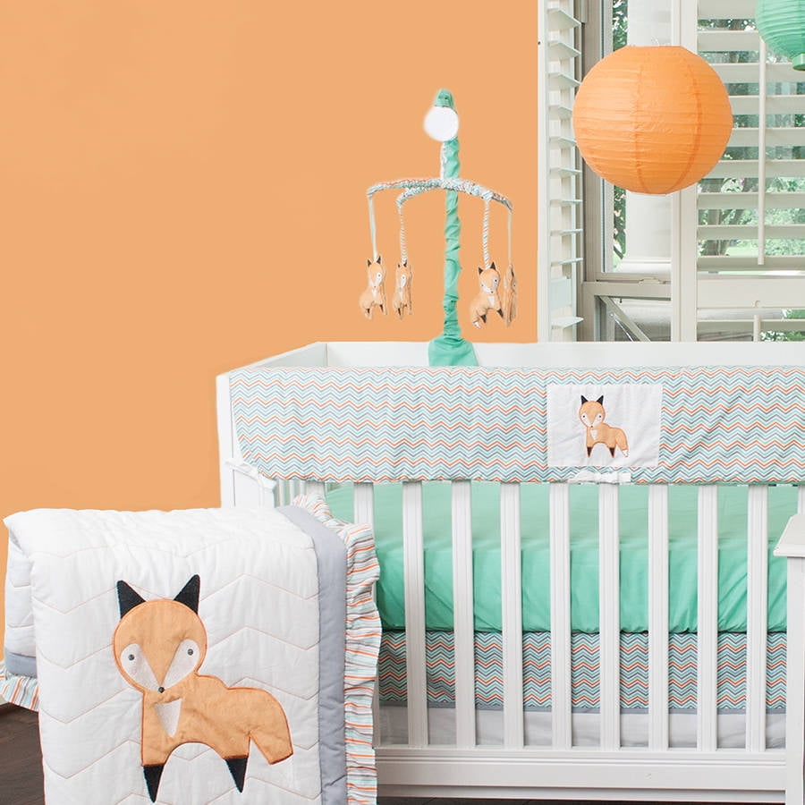 Pam Grace Creations Friendly Fox Crib Bedding Collection Com