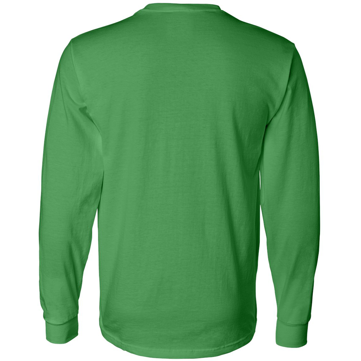 Inktastic Happy St. Patrick's Day- green shamrock cutout Long Sleeve T-Shirt - image 4 of 4