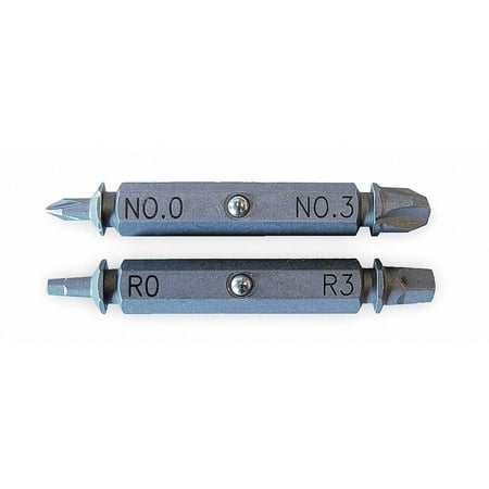 UPC: 0831044009427 | Megapro Screwdriver Replacement Bit Set PK2 9BP-SL-2A-B