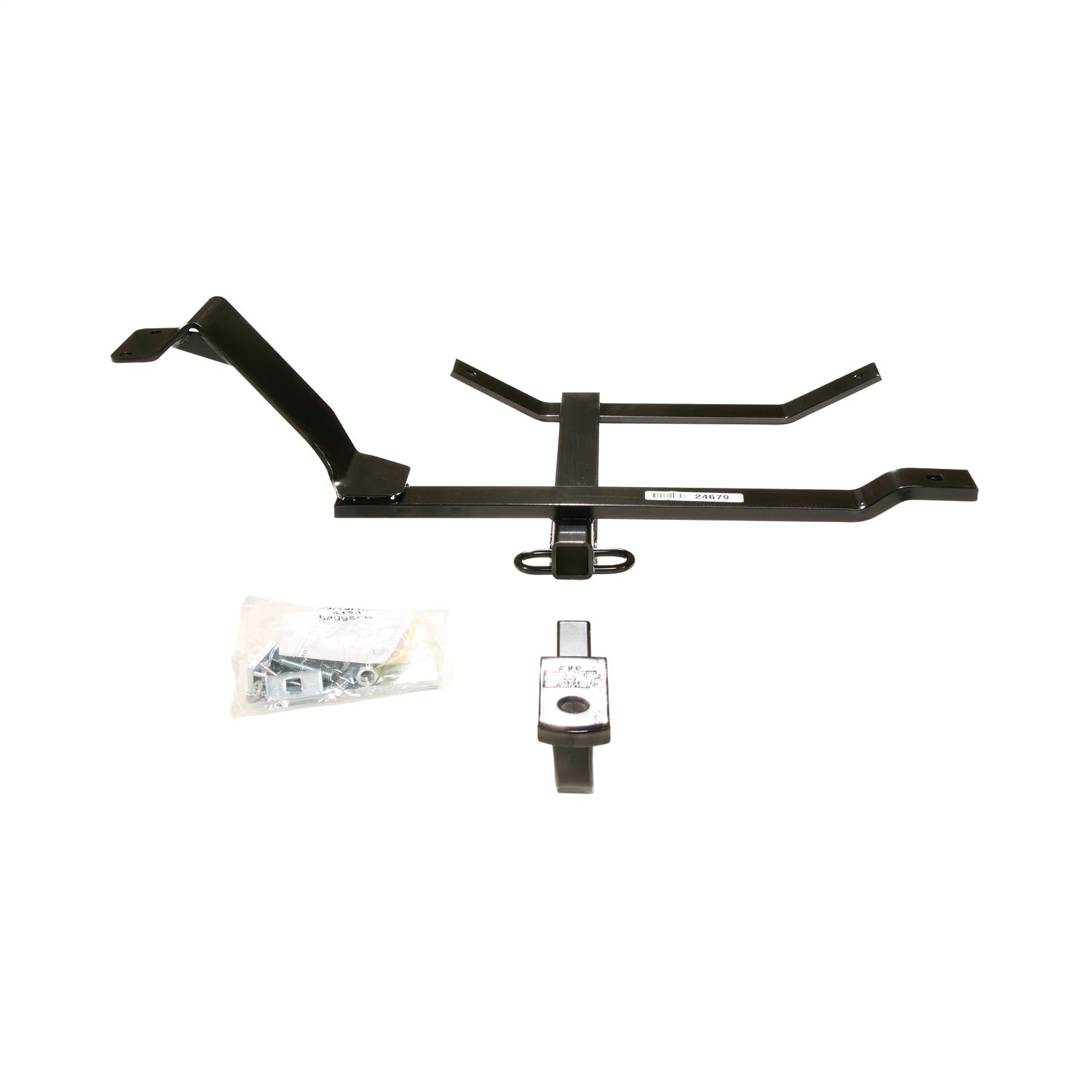 Hidden Hitch 60943 Class 1 Receiver Tube Trailer Hitch Golf & City Rear Mount - image 5 of 5