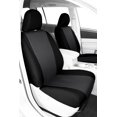 thumbnail image 2 of CalTrend Front Buckets Faux Leather Seat Covers for 2011-2015 Nissan Xterra - NS199-09LB Dark Grey Insert with Black Trim, 2 of 3