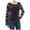 Black - washedblackcombo, variant on Free People Womens Fairground Thermal Blouse, Black, X-Small