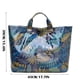 thumbnail image 3 of Bolso tote de PVC para mujer | Bolso de mano de plástico impermeable con cierre de velcro | Bolsa de compras de gran capacidad para el trabajo, viajes y uso diario, 3 of 6