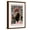 Brown Frame, variant on Art.com Cafes Torrefies Art Print, 12" x 18"