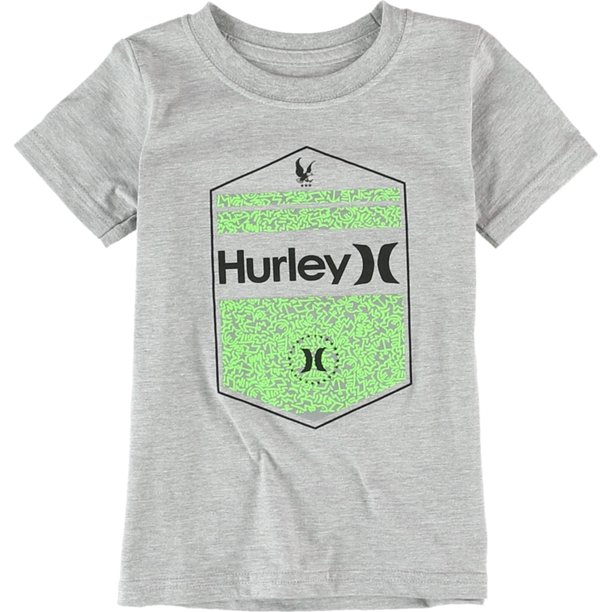 Camiseta gráfica Hurley Six Points para niños gris 4