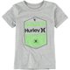 thumbnail image 1 of Camiseta gráfica Hurley Six Points para niños gris 4, 1 of 1