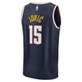 thumbnail image 3 of Youth Fanatics Nikola Jokic Navy Denver Nuggets Fast Break Replica Player Jersey - Icon Edition, 3 of 3