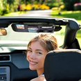 thumbnail image 2 of Administrador de visera para coche, soporte para gafas de sol de PU para visera solar para coche, almacenamiento de accesorios interiores, maletín de viaje con múltiples bolsillos (Beige), 2 of 4