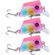 thumbnail image 5 of 3 uds cubo Mini cebo pez Artificial señuelo herramienta de aparejos de pesca con ganchos afilados4 #, 5 of 14
