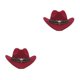 thumbnail image 3 of Jumpingount Elegante sombrero de ala ancha para hombre transpirable y ligero para protección solar Western Outback Cowboy Hat Type5 NO5, 3 of 6