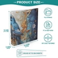 thumbnail image 5 of Bird Watercolor 3 Ring Binders 1.5 inch Hardcover File Folders with Interior Pockets A4 Size Organizer for School Office Hospital Set of 2, 5 of 8