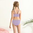thumbnail image 5 of GYRATEDREAM Girls Two Piece Swimsuits Beach Swimwear Kids Bikini Bathing Suit 2 Piece Swimsuits for 7-8 Years, 5 of 9