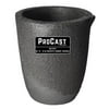 ProCast™ No 10 - 12 Kg Clay Graphite Foundry Crucible with Pour Spout Cup Propane Furnace Torch Melting Casting Refining Gold Silver Copper Brass Aluminum - CRU-0017