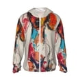 thumbnail image 2 of Lsque Colorful Dachshund Art UPF 50+ Lightweight Sun Protection Men's Women's Long Sleeve Shirt, Hoodie Performance -XX-Large, 2 of 9