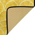 thumbnail image 5 of SKYSONIC Cool Sour Citrus Fruit Kitchen Mats Washable Long Floor Runner Rug Non-Slip Fatigue Area Rugs Lemon Slice Pattern Absorbent Doormat Cushioned,39x20 in, 5 of 7