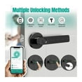 thumbnail image 2 of Smart BLE Fingerprint Door Lock Digital Electronic with Password/Key/APP Unlock, 2 of 7