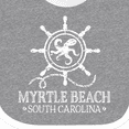 thumbnail image 4 of Inktastic Myrtle Beach South Carolina Boys or Girls Baby Bib, 4 of 4