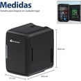 thumbnail image 3 of Mini Refrigerador Bluelander multiusos Negro, 3 of 4