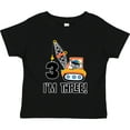 thumbnail image 3 of Inktastic 3rd Birthday Construction Truck Boys Boys Toddler T-Shirt, 3 of 5
