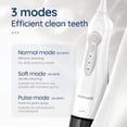 thumbnail image 3 of Irrigador bucal USB recargable, hilo Dental portátil, chorro de agua Dental, tanque de agua de 300ML, limpiador de dientes impermeable, 3 of 4