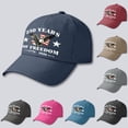 thumbnail image 4 of Lispipm 250 Anniversary USA Hat for Women United States Adjustable Patriotic Baseball Cap 1776-2026 Casual Running Sun Hats Black, 4 of 5