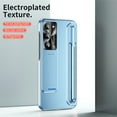 thumbnail image 5 of Dteck for Samsung Galaxy S23 Plus Case with Stylus, Electroplated PC Shockproof Case Kickstand Cover with Built-in S Pen Holder for Samsung S23+ 5G 6.6 Inch,Blue, 5 of 7