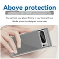 thumbnail image 5 of Allytech for Google Pixel 7 Pro Clear Case, Hybrid Rugged Anti-Yellow Shockproof Hard Shell Back Cover Phone Case for Google Pixel 7 Pro, Clear, 5 of 9