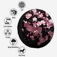 thumbnail image 4 of Dreamy Beautiful Cherry Blossom Pattern Polyester Universal Spare Wheel Tire Cover Wheel Covers for Trailer RV SUV Truck Camper, 4 of 5