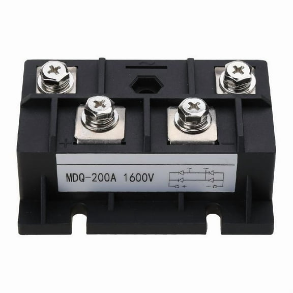 200a 1600v Diode Module Single Phase Bridge Rectifier Mdq-200a Ed
