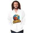 thumbnail image 5 of Flash Gordon Vintage Space Comic Hero Unisex Plus Size Zip Hoodie Brisco Brands 5X, 5 of 6