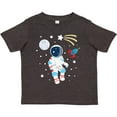 thumbnail image 3 of Inktastic Astronaut the Moon Spaceship and Shooting Star Boys or Girls Toddler T-Shirt, 3 of 5