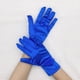 thumbnail image 1 of Nvzi Guantes cortos de satén Guantes de fiesta de boda Guantes hasta la muñeca Guantes de gala Guantes de ópera - Azul oscuro, 1 of 4