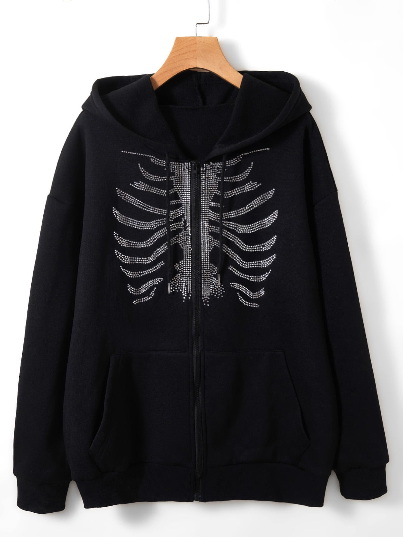Rhinestone Skeleton Pattern 