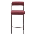 thumbnail image 2 of Banco de Barra Kessa Muebles Livorno Rojo Acero 41 x 92 x 52 cm, 2 of 5