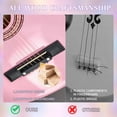 thumbnail image 5 of Ktaxon 30in Beginner Round Acoustic Guitar Starter Kit with Bag, Tuner, Extra Strings, Light Pink, 5 of 16