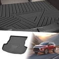 thumbnail image 1 of Unique Bargains Flat Face Cargo Liner Rear Trunk Mat Trunk Cargo Luggage Boot Tray Mat Stripes and Triangles Pattern for Mitsubishi Outlander 2014-2021 Anti-Slip, 1 of 7