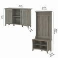 thumbnail image 6 of Bush Furniture Salinas Entryway Storage Set, Driftwood Gray, 6 of 7